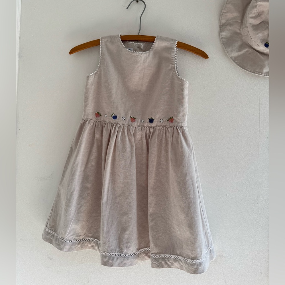 Polly & Friends summer Hat and Dress Set